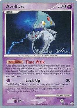 Azelf LV.55 Card Front