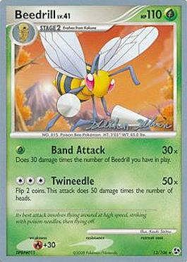 Beedrill Lv.41 Card Front