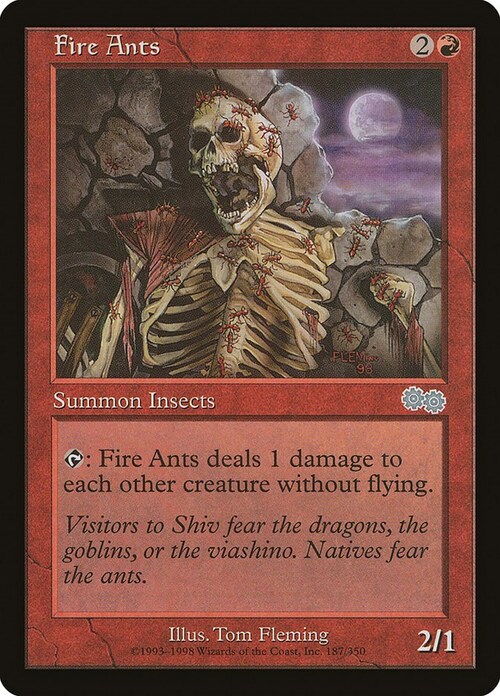 Fire Ants Card Front