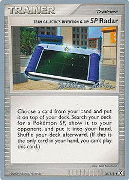 Team Galactic's InventionG-109 SP Radar Frente