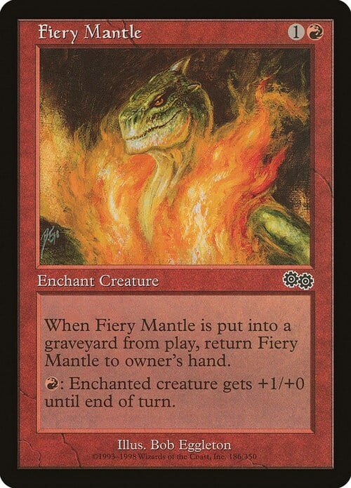 Fiery Mantle Card Front