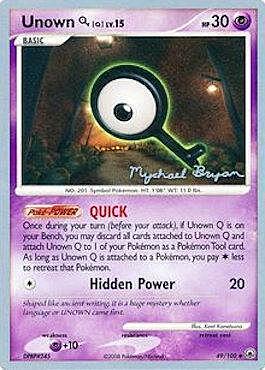 Unown Card Front