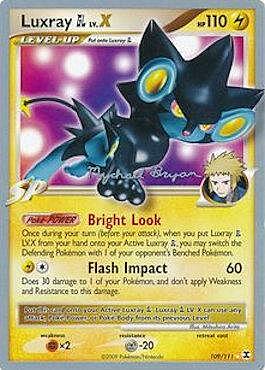 Luxray GL LIV.X Card Front