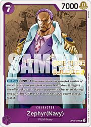 Zephyr (Navy) · Judge Pack Vol. 4 OP06-074