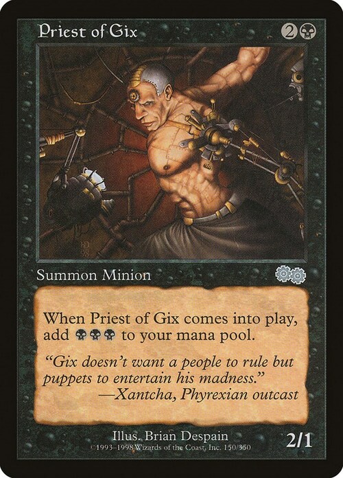 Priest of Gix Card Front
