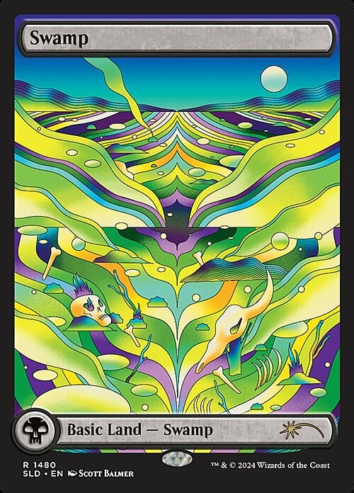 Swamp Card Front