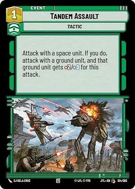 Tandem Assault Card Front