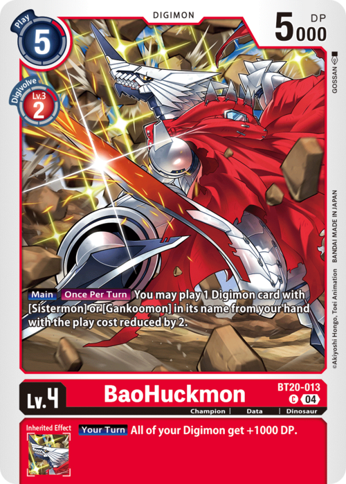 BaoHuckmon Card Front