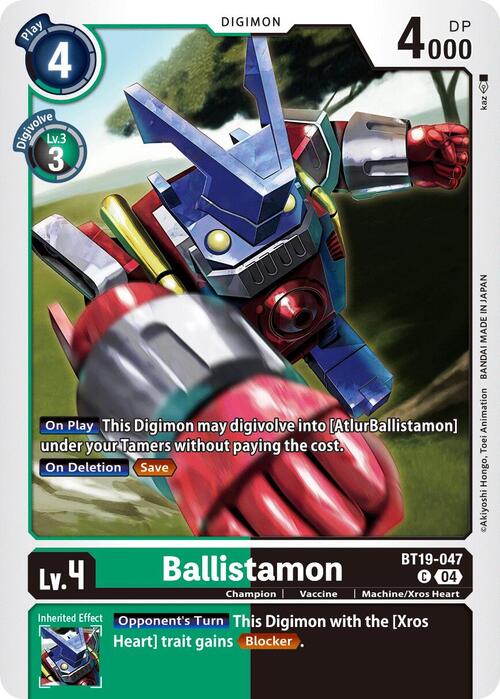 Ballistamon Card Front