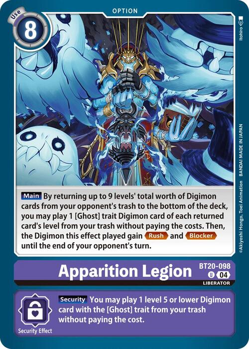 Apparition Legion Frente
