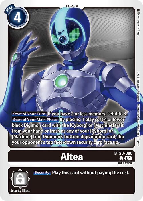Altea Card Front