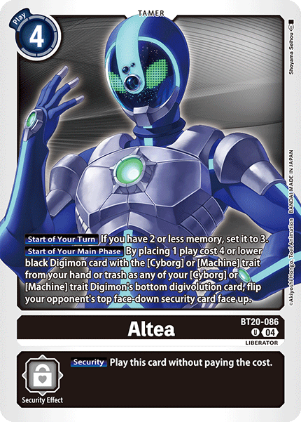 Altea Card Front