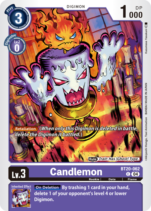 Candlemon Card Front