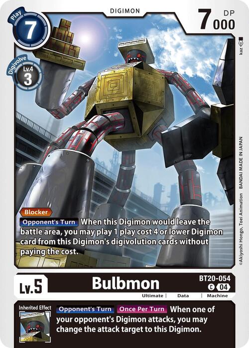 Bulbmon Card Front