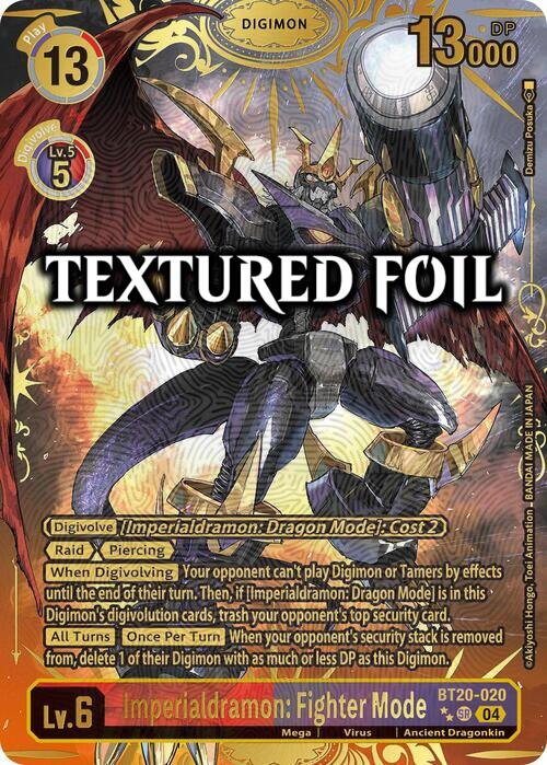 Imperialdramon: Fighter Mode Card Front