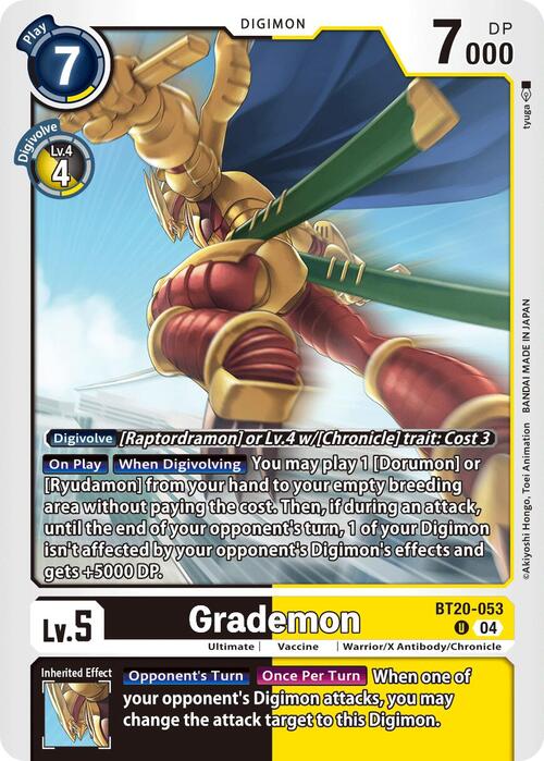Grademon Card Front