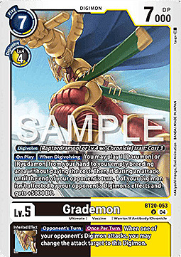 Grademon Card Front