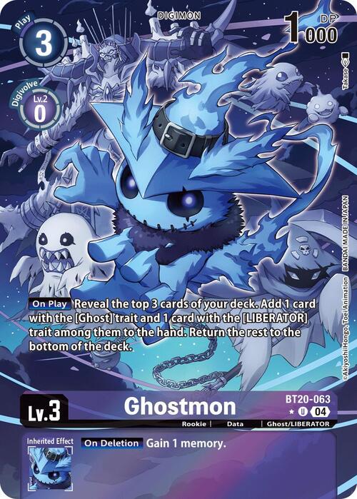Ghostmon Card Front