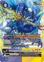 Fenriloogamon: Takemikazuchi Ace BT20-081