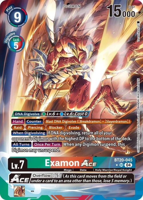 Examon Ace Card Front