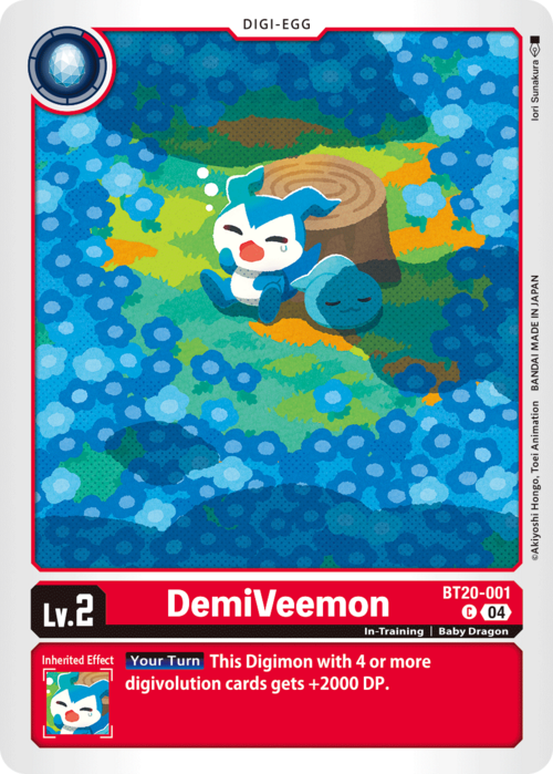 DemiVeemon Card Front