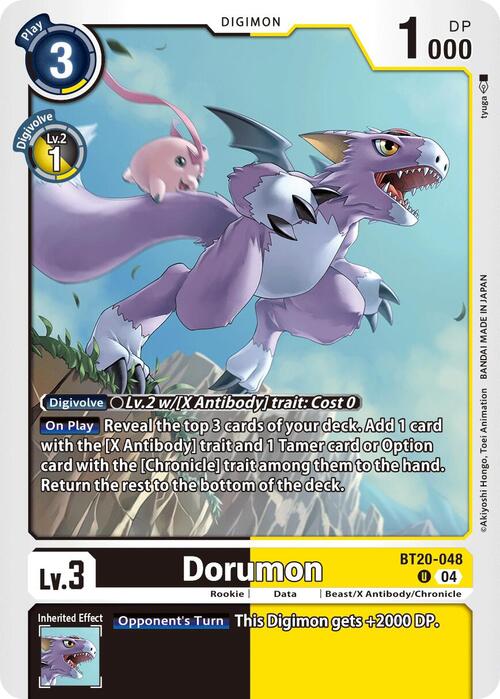 Dorumon Card Front