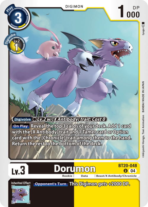 Dorumon Card Front