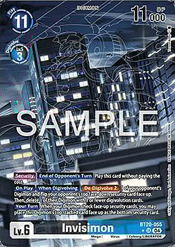 Invisimon Card Front