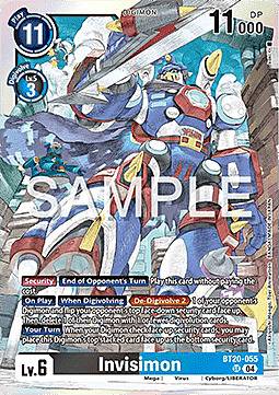 Invisimon Card Front