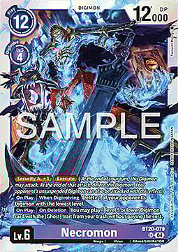 Necromon Card Front