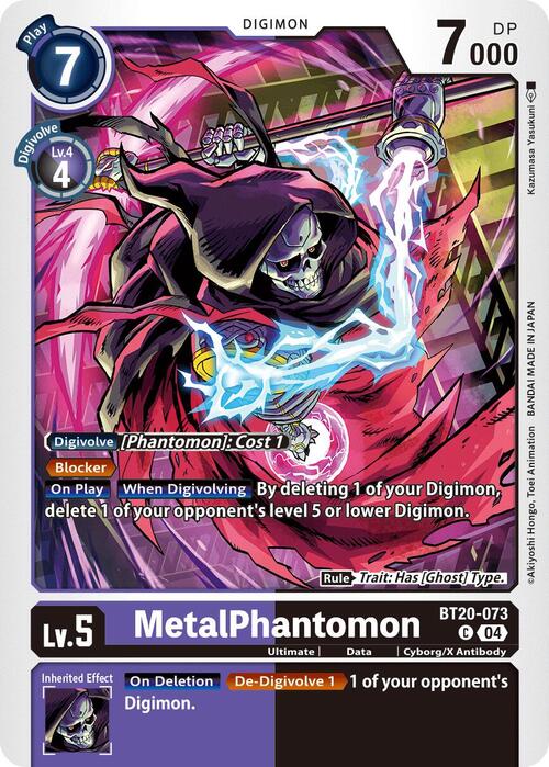 MetalPhantomon Card Front