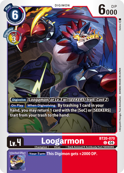 Loogarmon Card Front