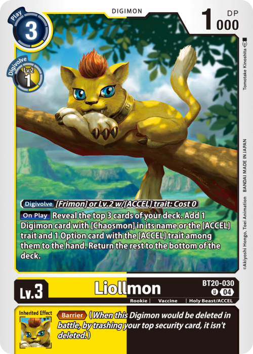 Liollmon Card Front