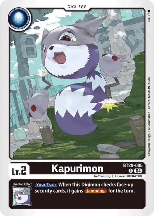 Kapurimon Card Front