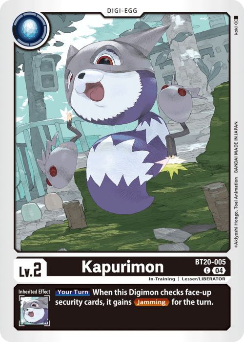 Kapurimon Card Front