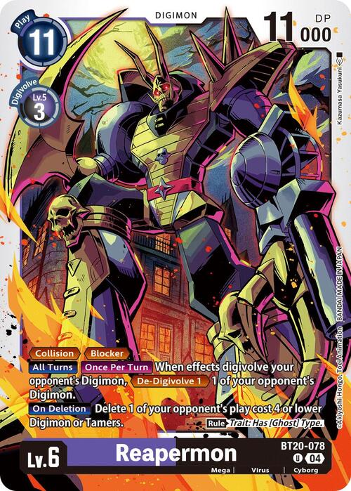 Reapermon Card Front
