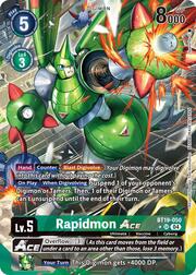 Rapidmon ACE · Alternate Art BT19-050a