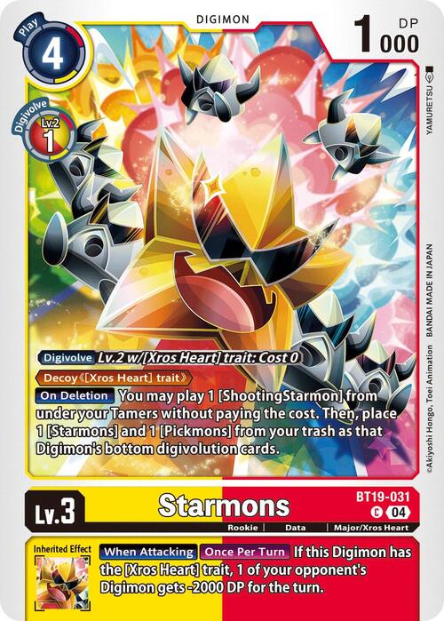 Starmons Card Front