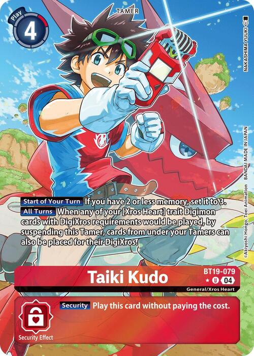 Taiki Kudo Card Front