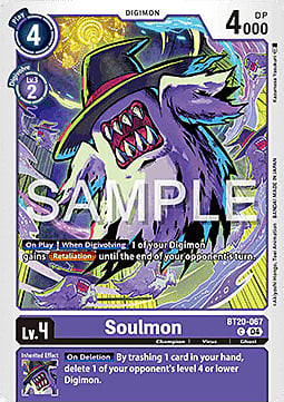 Soulmon Card Front
