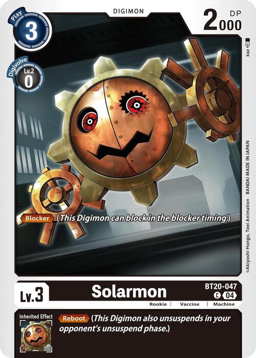 Solarmon Card Front