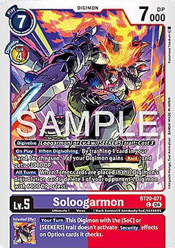 Soloogarmon Card Front