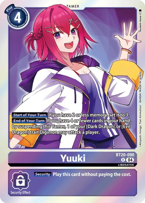 Yuuki Card Front