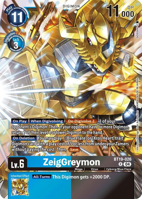 ZeigGreymon Frente