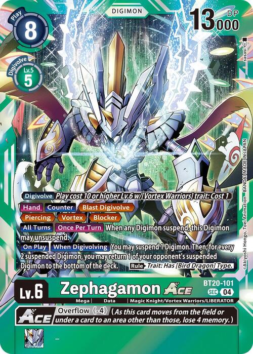 Zephagamon ACE Card Front