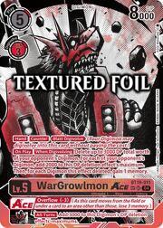WarGrowlmon ACE · Textured BT19-011t