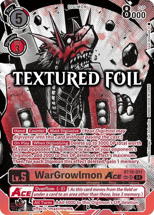 WarGrowlmon Ace Card Front