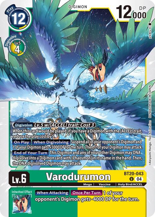 Varodurumon Card Front