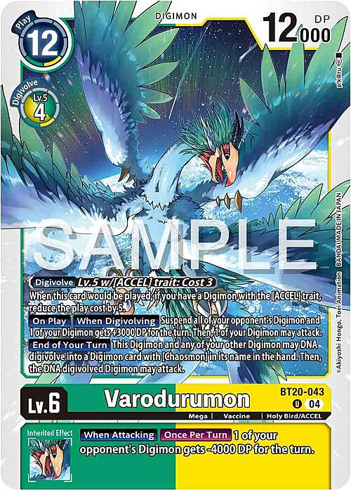 Varodurumon Card Front