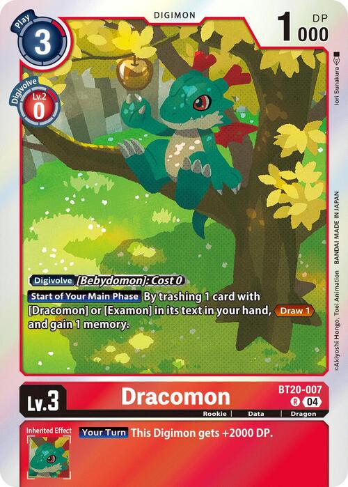 Dracomon Card Front